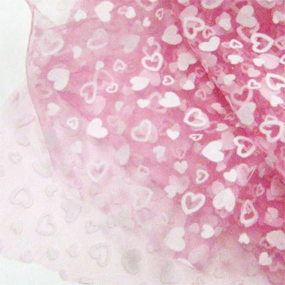 HEART FLOCKED TULLE - Image 4