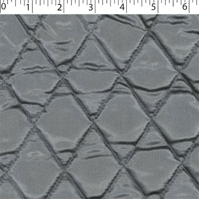 QUILTED LAURIER SATIN (DIAMOND QUILT)
