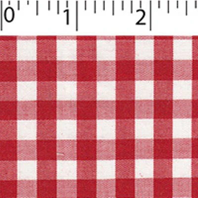 CHECKERBOARD GINGHAM - 1/4 INCH CHECK - Image 4