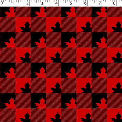 I LOVE CANADA - BUFFALO CHECK LEAF - Image 3