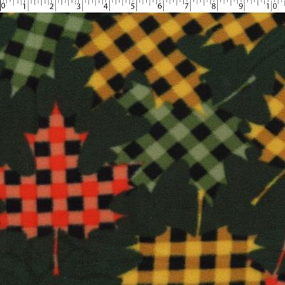 MOUNTAIN FLEECE PRINTS - MAPLE LEAFS - Image 2