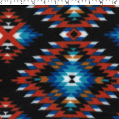 MOUNTAIN FLEECE PRINTS - NAVAJO ARGYLE - Image 2