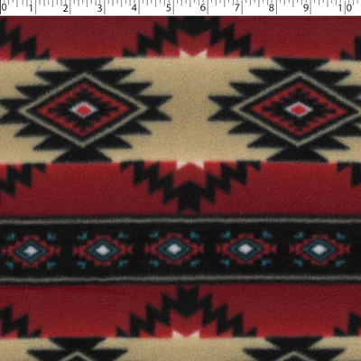 MOUNTAIN FLEECE PRINTS - NAVAJO DIAMOND STRIPE - Image 2
