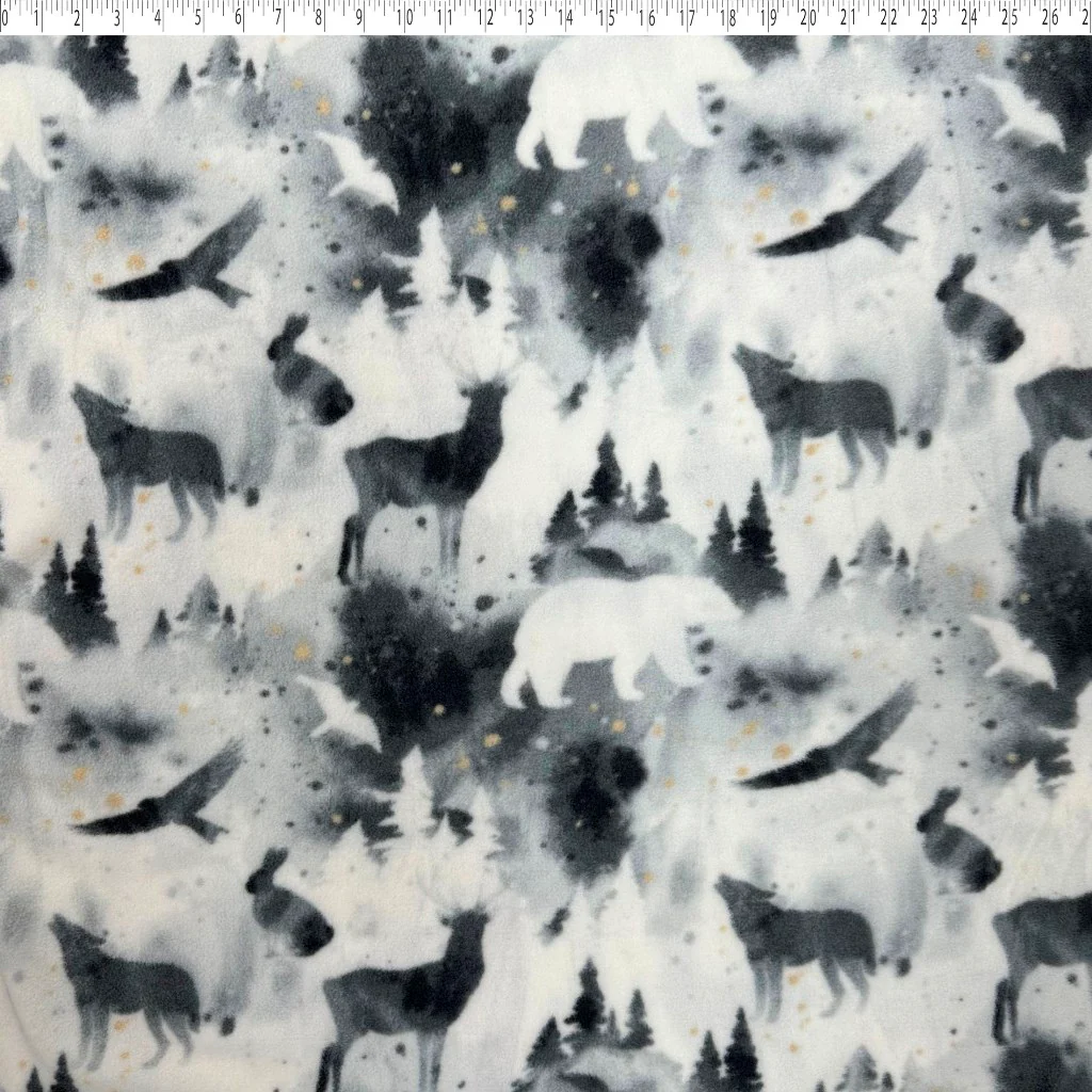 MOUNTAIN FLEECE PRINTS - WINTER WONDERLAND