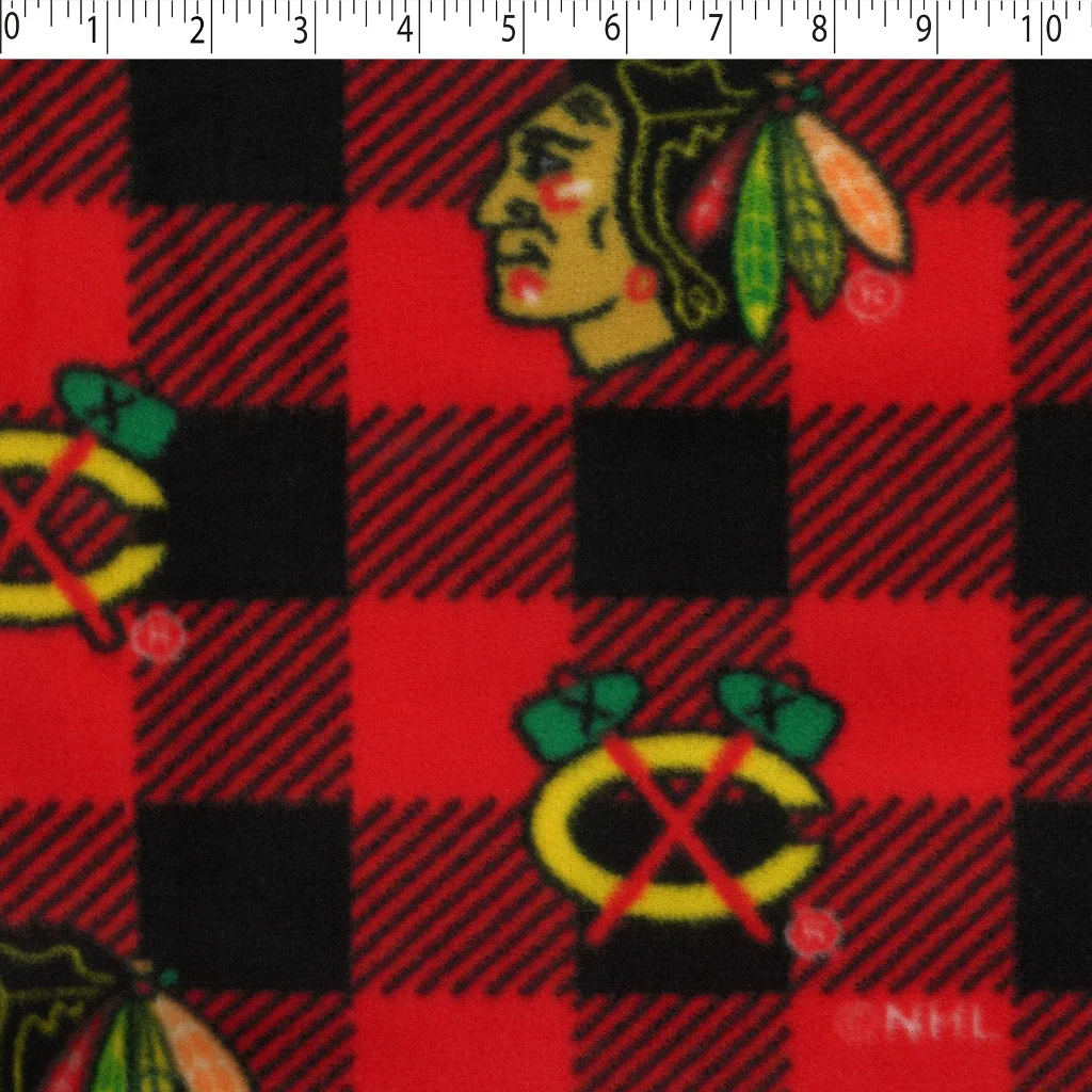 NHL FLEECE PRINTS - BUFFALO CHECK - Image 8