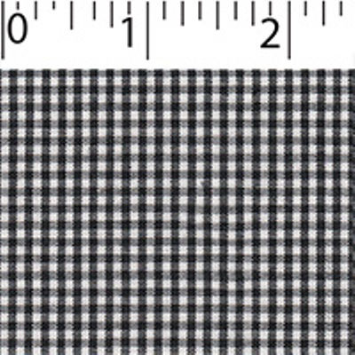 CHECKERBOARD GINGHAM - 1/16 INCH CHECK