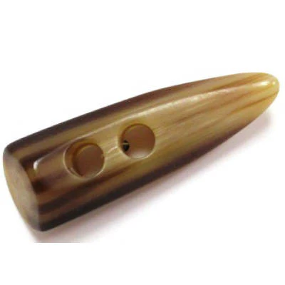 FASHION BUTTON - HORN 43MM