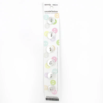 BUTTON BASICS 2 HOLE 12MM