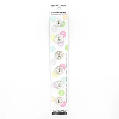 BUTTON BASICS 2 HOLE 12MM