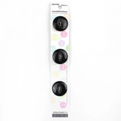 BUTTON BASICS 2 HOLE 19MM