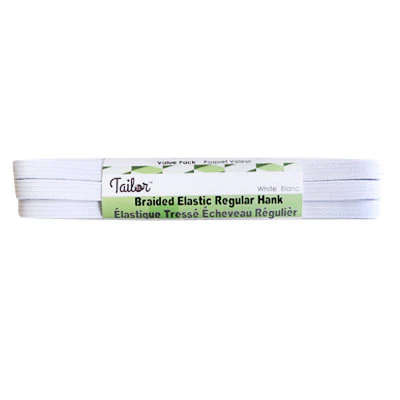 6MMX3.7M ELASTIC BRAIDED REGULAR HANKS