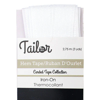 TAPE HEM IRON-ON