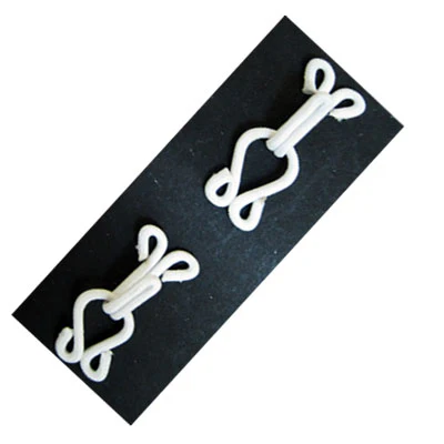 HOOKS & EYES COVERED 38MM