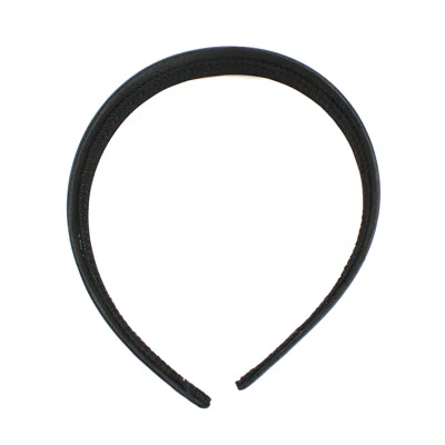 HAIR BAND PLASTIC RIBBON COVERED 2.5CM - Image 3