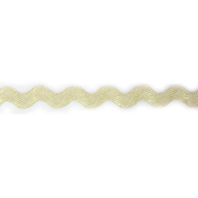 RICK RACK METALLIC 1CM