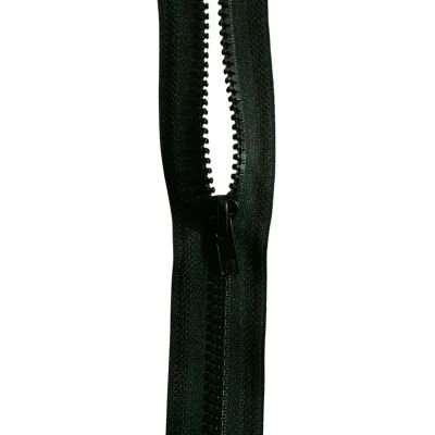 One Way Open End Zipper Medium weight Vislon Teeth #5 22 inch