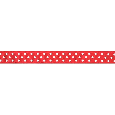 9MM GROSGRAIN RIBBON WITH SMALL DOT - Image 4