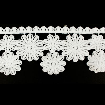 LACE DAISY TRIM 5.8CM - Image 2