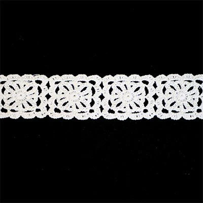 CROCHET GRANNY SQUARE TRIM 5CM