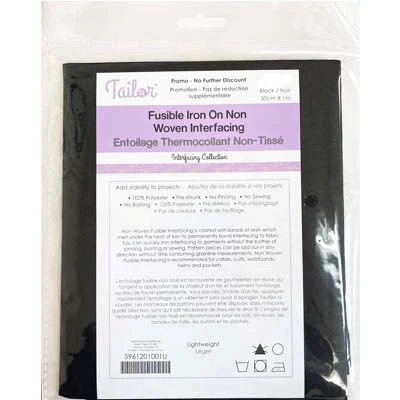 PROMO INTERFACING - LIGHT WT NON-WOVEN FUSIBLE - Image 2