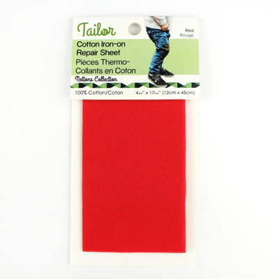 COTTON IRON ON REPAIR SHEET - Image 4