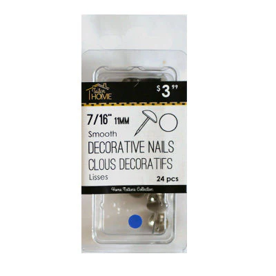 7/16" (11MM) SMOOTH DECORATIVE NAILS 24PCS - Image 5