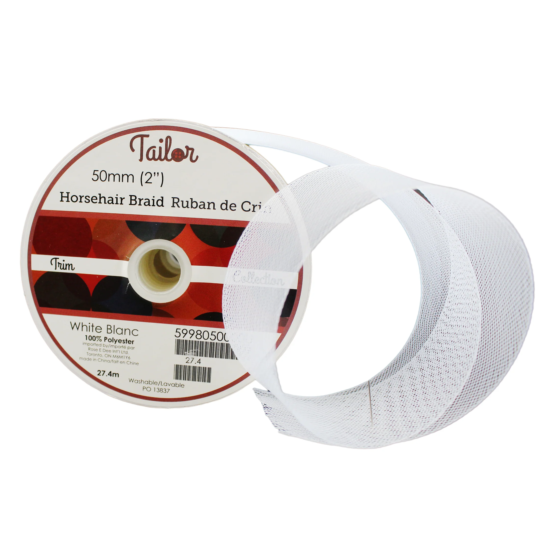 BRAID HORSE HAIR 50MM