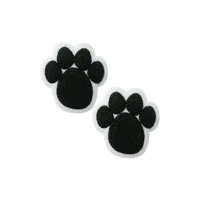 APPLIQUE DOG PAW 3.6CM X 3.6CM