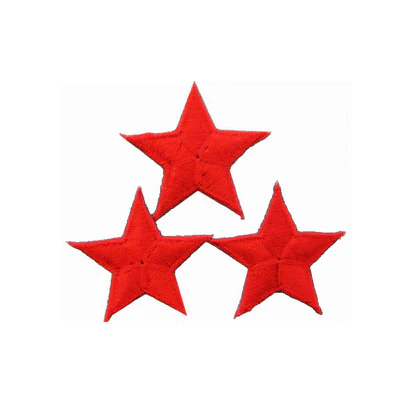 APPLIQUE 3 STARS 3CM X 3CM - Image 3
