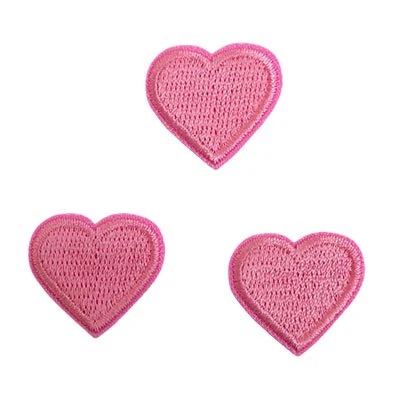 APPLIQUE MINI 3 HEARTS IRON ON