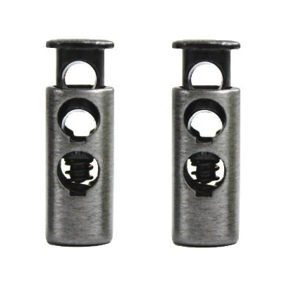 METAL CORD STOP 2 HOLE BULLET 18MMX7MM (5MM HOLE) - Image 4