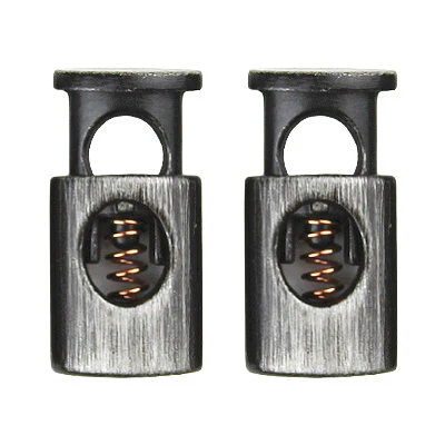 METAL CORD STOP 1 HOLE FLAT BULLET 15MMX10MMX5MM (7MM HOLE) - Image 4