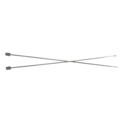 KNITTING NEEDLES - STEEL SINGLE POINT 5MM