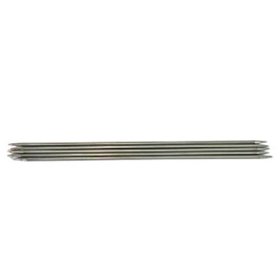 20CM DOUBLE POINTED KNITTING NEEDLES - STEEL 3MM