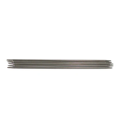 20CM DOUBLE POINTED KNITTING NEEDLES - STEEL 3.5MM