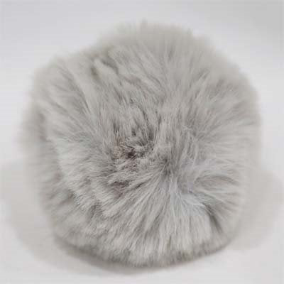 FAUX FUR POMPOM 10CM - Image 5