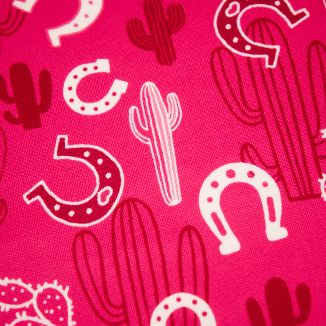 ARIELLE - KNIT PRINTS - CACTUS/HORSE-SHOE - Image 3