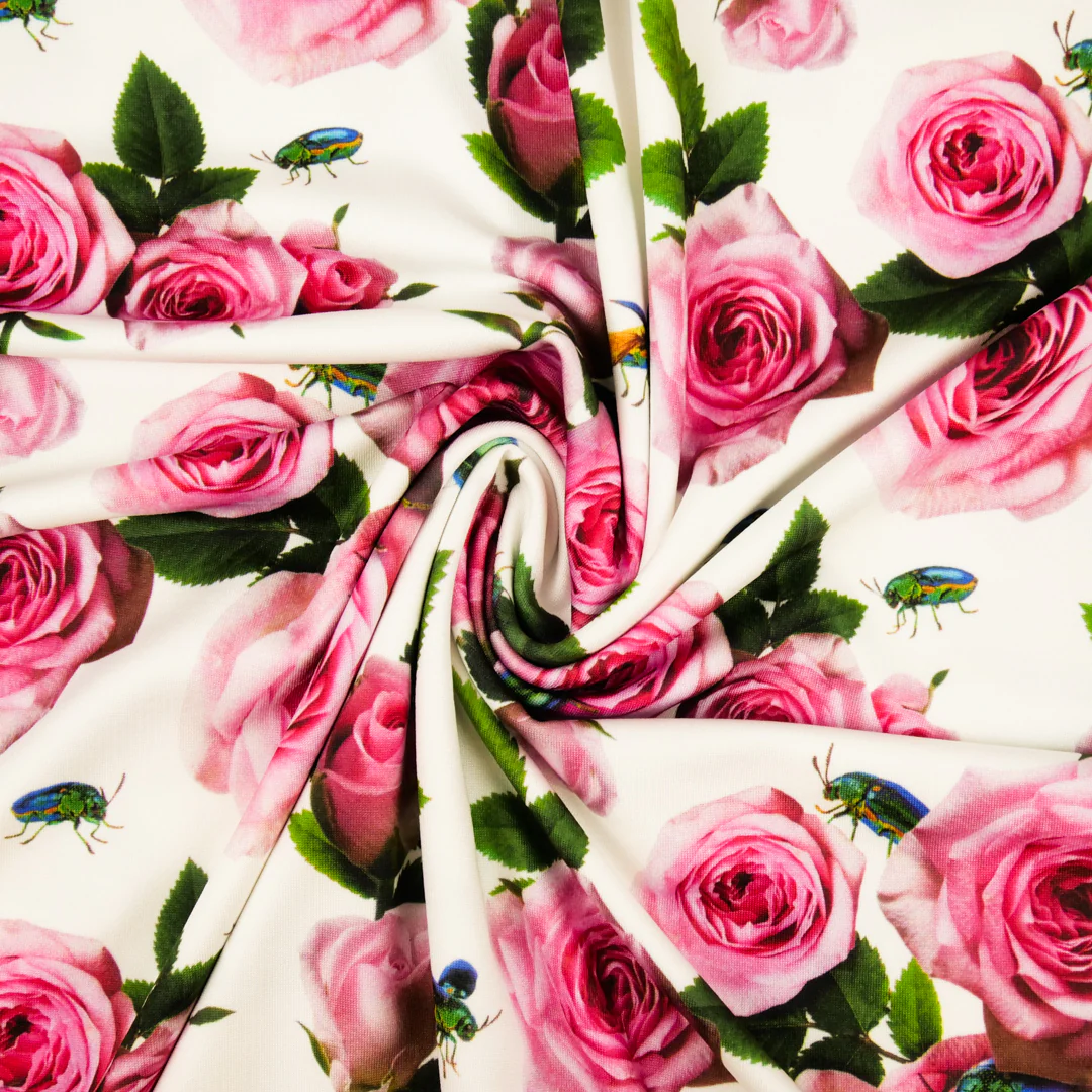 ARIELLE - KNIT PRINTS - WILD ROSES - Image 4