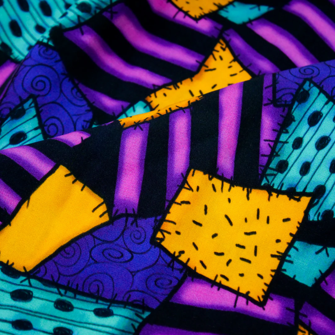 ARIELLE - RAYON PRINTS - GEOMETRIC PATCHES - Image 4