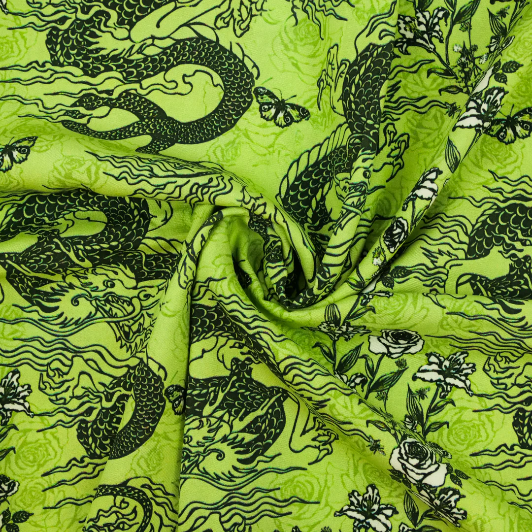 ARIELLE - RAYON PRINTS - MYSTIC DRAGONS - Image 4