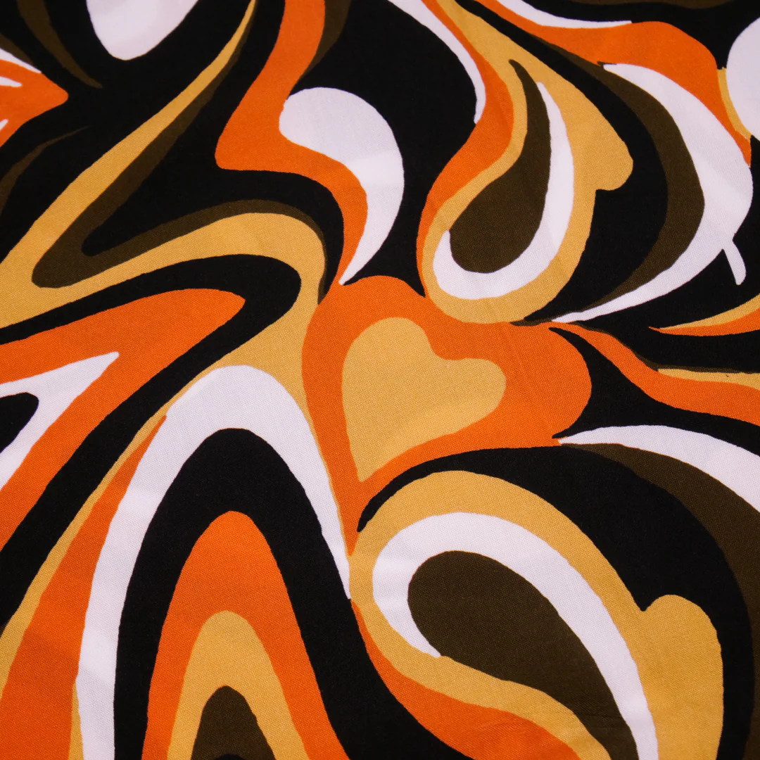 ARIELLE - RAYON PRINTS - SWIRL GEOMETRIC - Image 3
