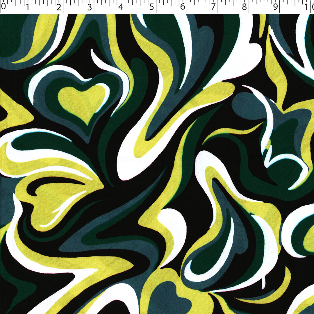 ARIELLE - RAYON PRINTS - SWIRL GEOMETRIC