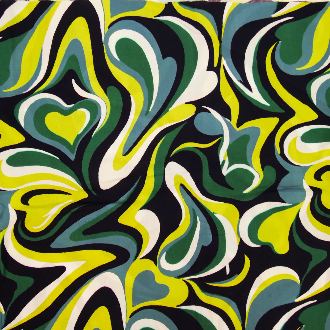 ARIELLE - RAYON PRINTS - SWIRL GEOMETRIC - Image 2