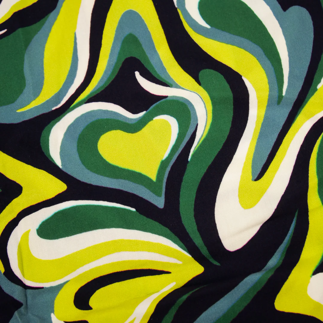 ARIELLE - RAYON PRINTS - SWIRL GEOMETRIC - Image 3