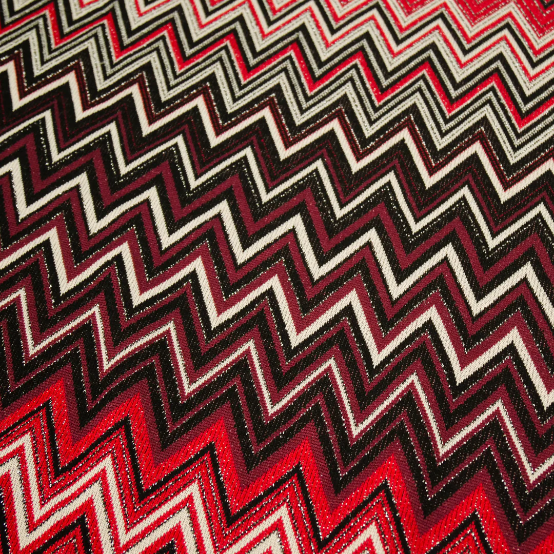 AUTUMN EMBERS - CHEVRON KNIT PRINT - Image 2