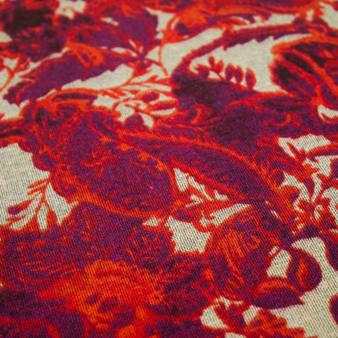 AUTUMN EMBERS - KNIT PRINTS - MED PAISLEY - Image 2