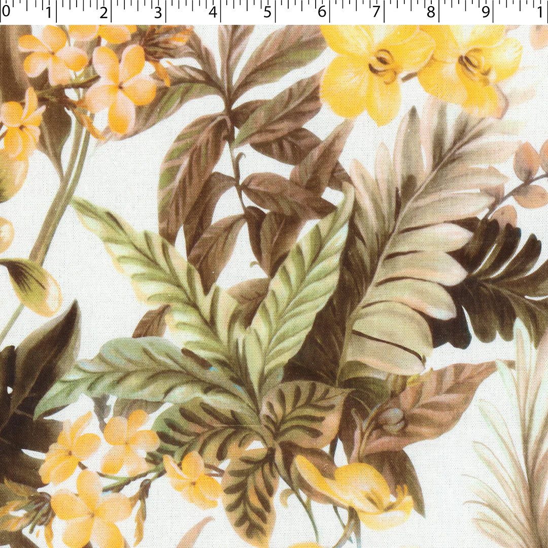 BARBADOS - RAYON/LINEN PRINTS - TROPICAL