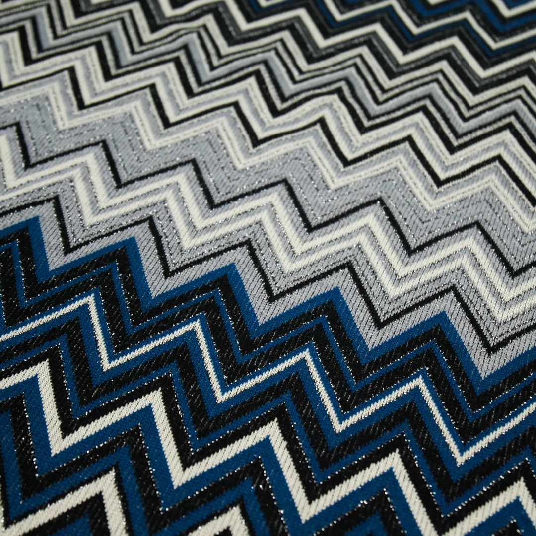 BLUE HORIZON - CHEVRON KNIT PRINT - Image 2