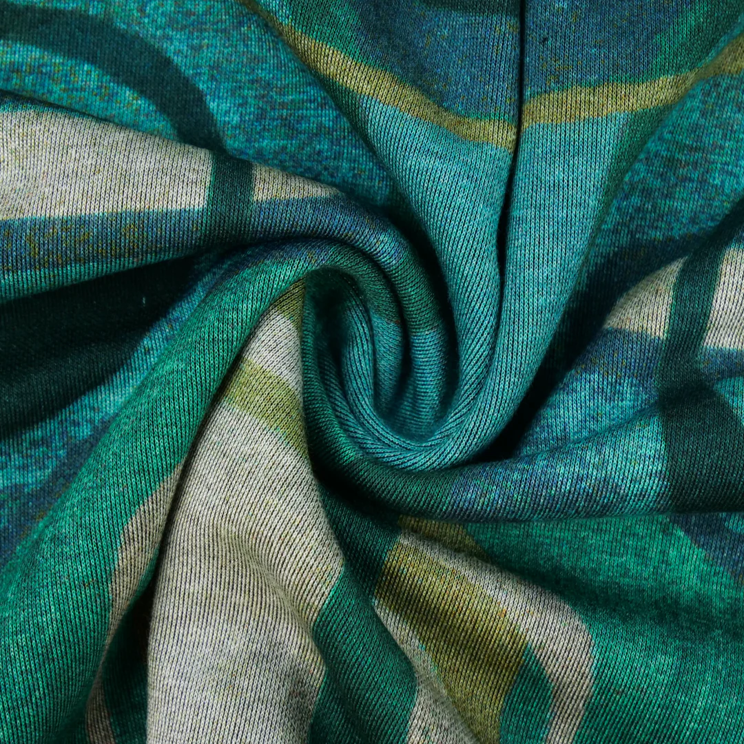 BLUE HORIZON - KNIT PRINTS - ABSTRACT - Image 3