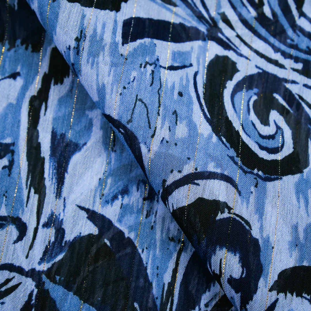 CANNES - METALLIC PRINTS - PAISLEY - Image 4